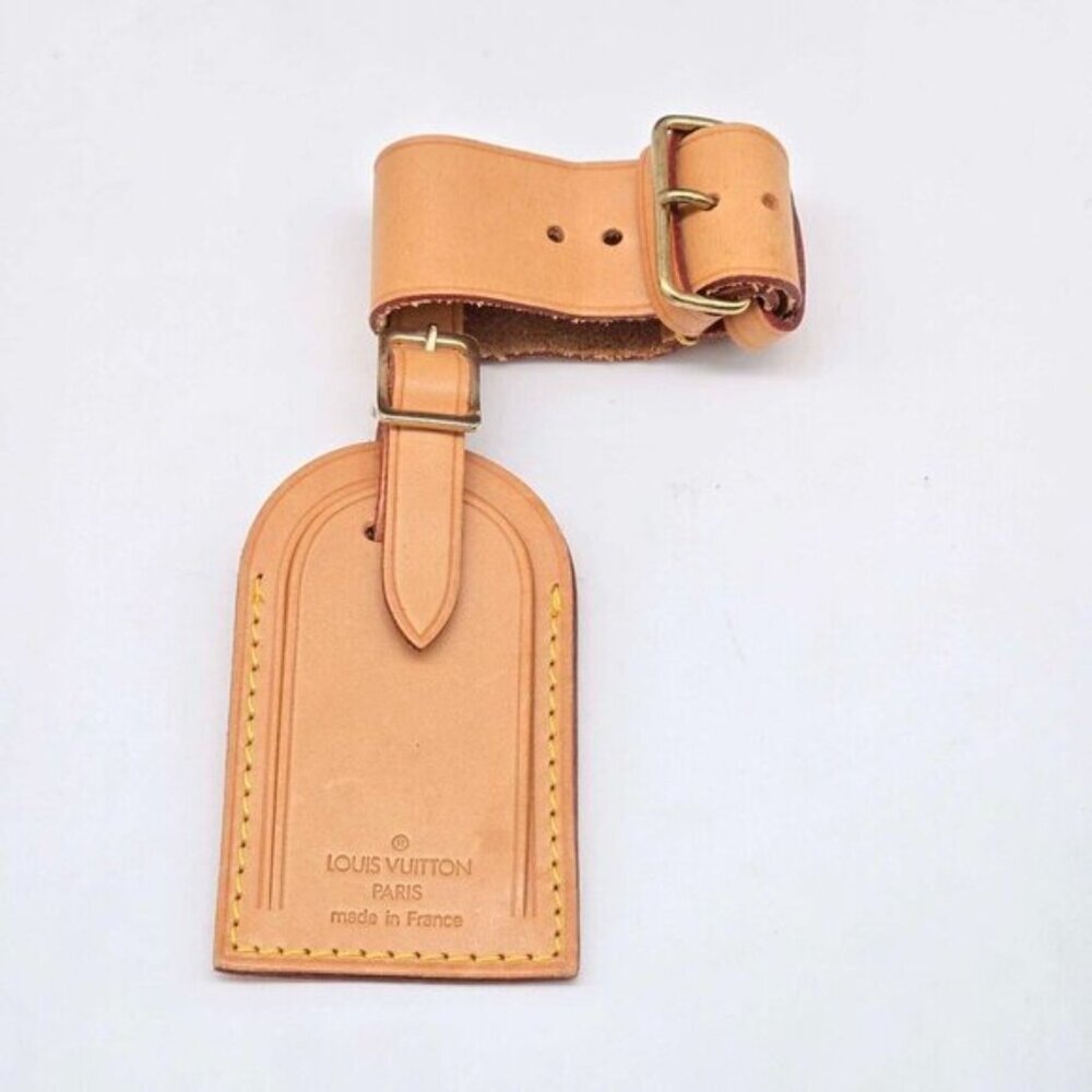 Authentic Louis Vuitton Travel & Decoration Bag Tag 122425